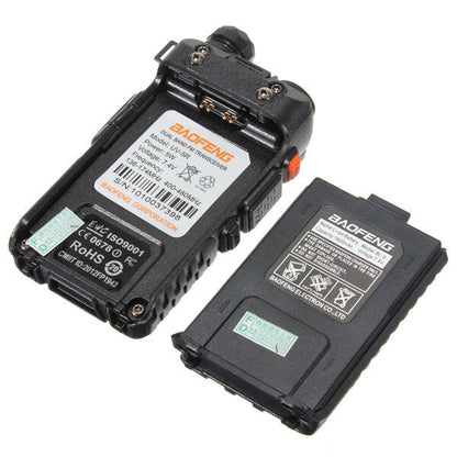 Baofeng Uv-5r Dual Band Handheld Transceiver Radio Walkie