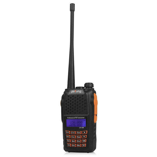 Baofeng Uv-6r Portable Walkie Talkie Two Way Radio 128ch Uhf