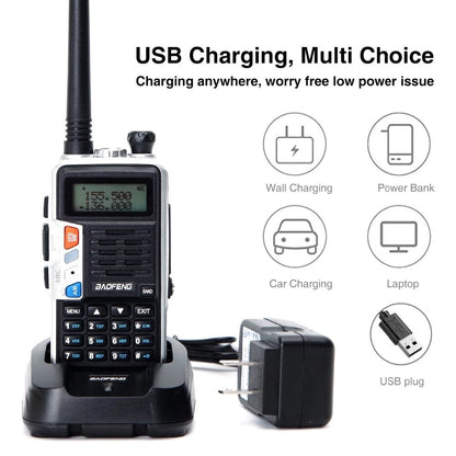 Baofeng Uv-s9 Plus Walkie Talkie Tri-band 10w Powerful Cb