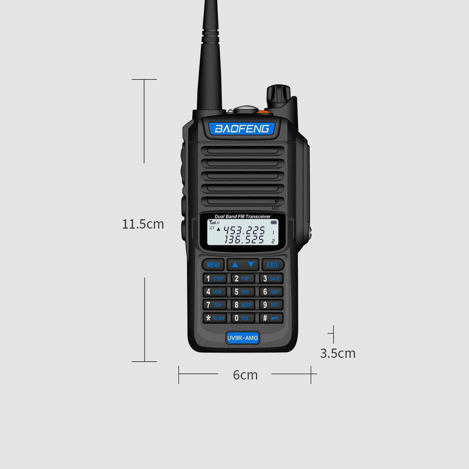 Baofeng Uv9r-amg Eu Plug Radio Walkie Talkies 10w High Power