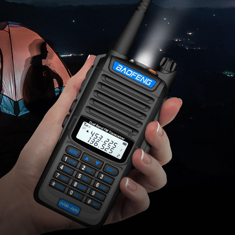 Baofeng Uv9r-amg Eu Plug Radio Walkie Talkies 10w High Power