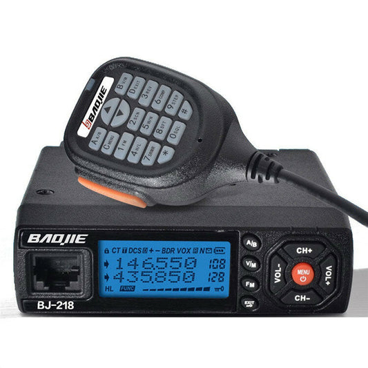 Baojie Bj-218 25w Mobile Radio Vhf Uhf 136-174 400-470mhz