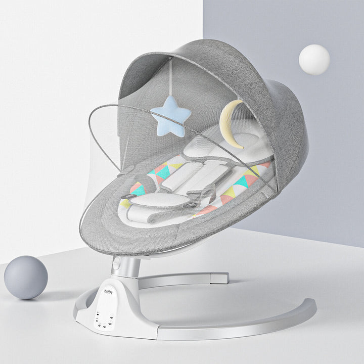 Bioby Electric Baby Swing Chair Bluetooth Music Remote