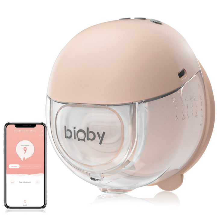 Bioby Electric Breast Pump Bluetooth Hand Free Portable