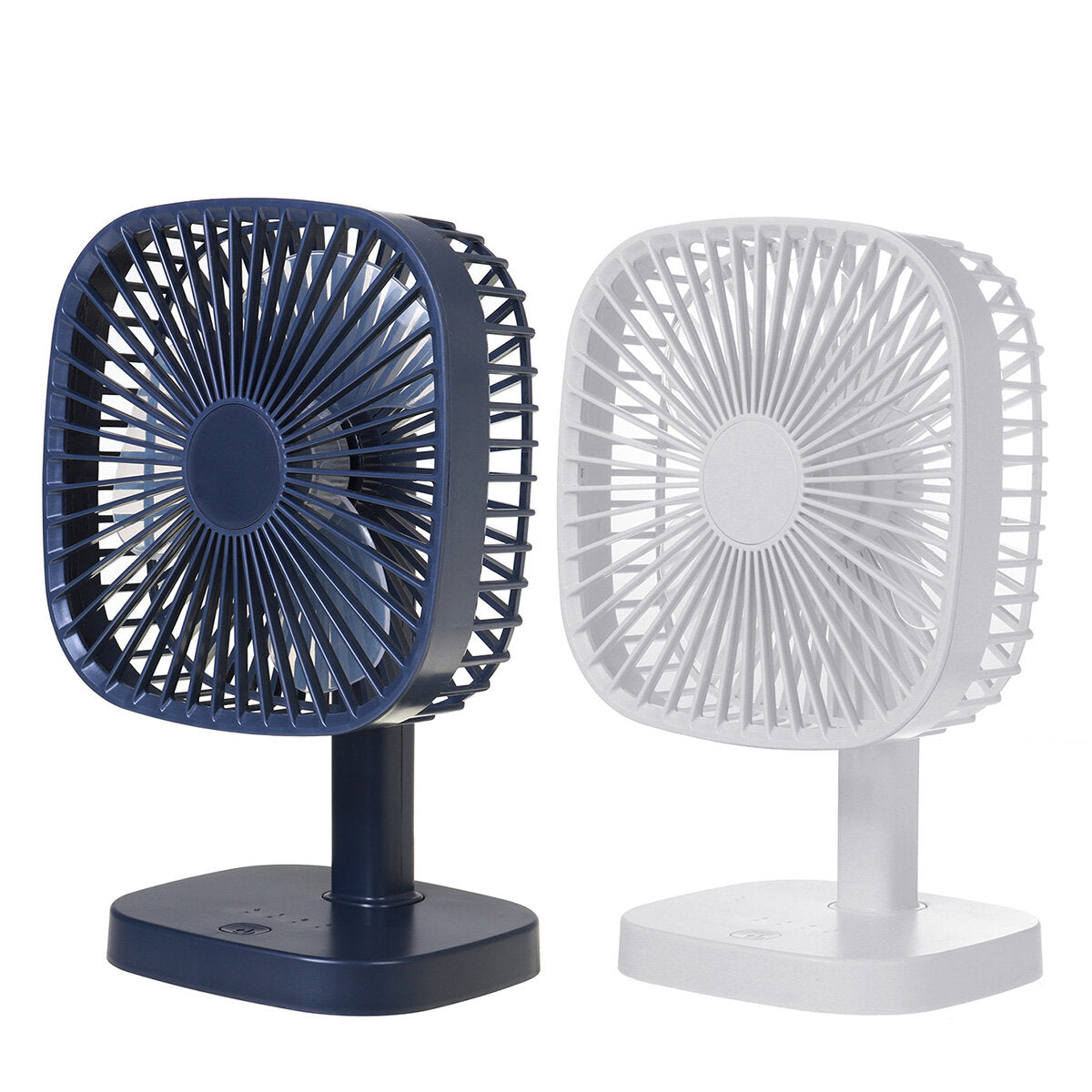 Black/white Dc5v 3-gear Usb Charging Mini Fan Adjustable