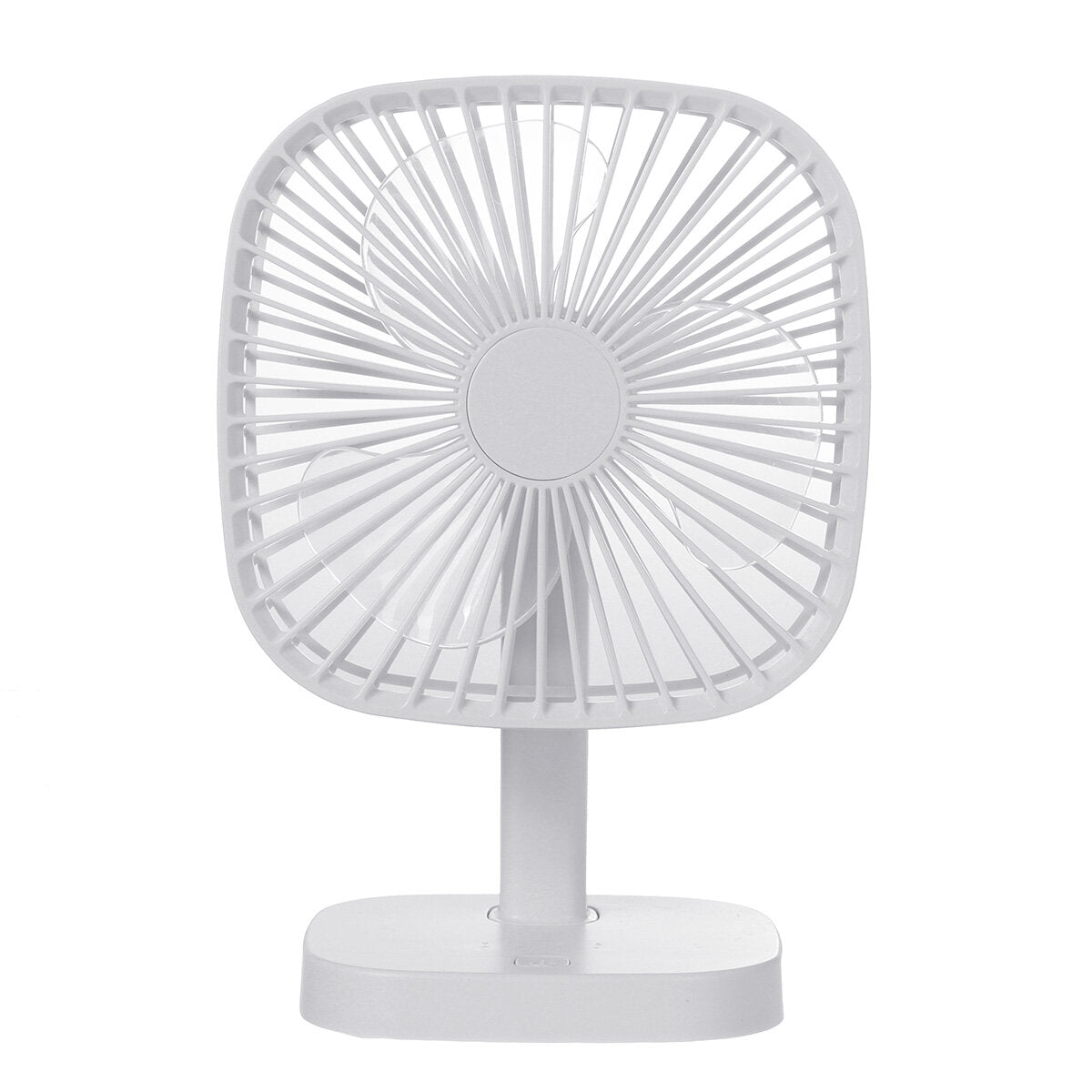 Black/white Dc5v 3-gear Usb Charging Mini Fan Adjustable
