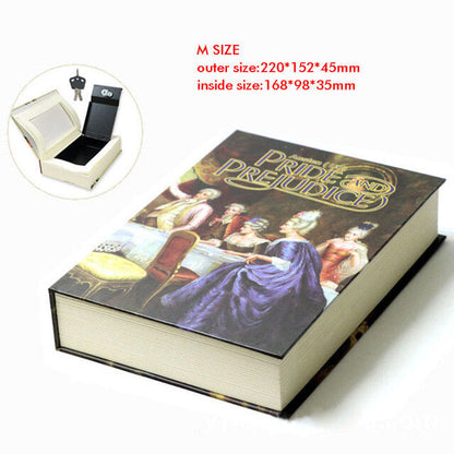 Book Safes Key Lock Type High Quality Secret Hidden Security