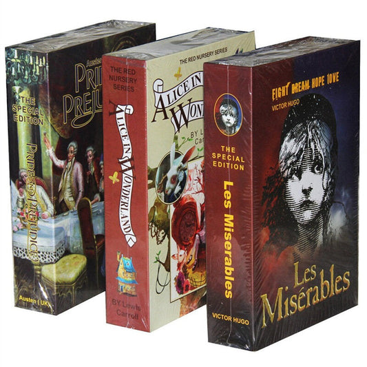 Book Safes Key Lock Type High Quality Secret Hidden Security