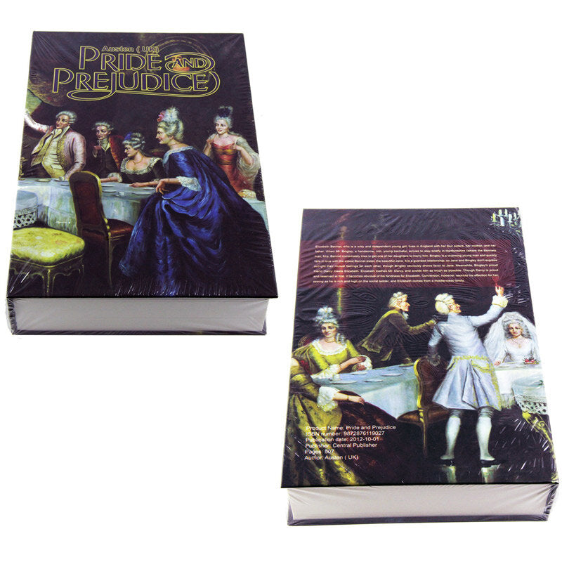 Book Safes Key Lock Type High Quality Secret Hidden Security