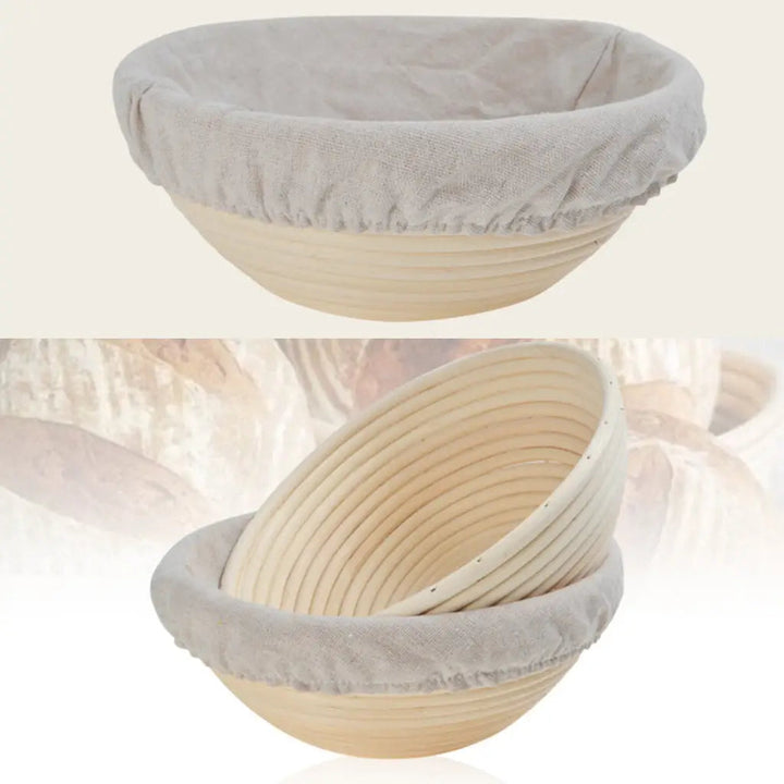 Bread Baking Tool Kits: Banneton Proofing Basket & Stencil
