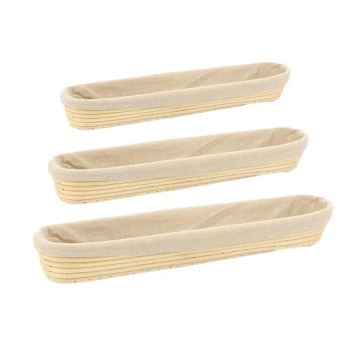 Breadboard Proofing Baskets - Rattan Banneton Dough