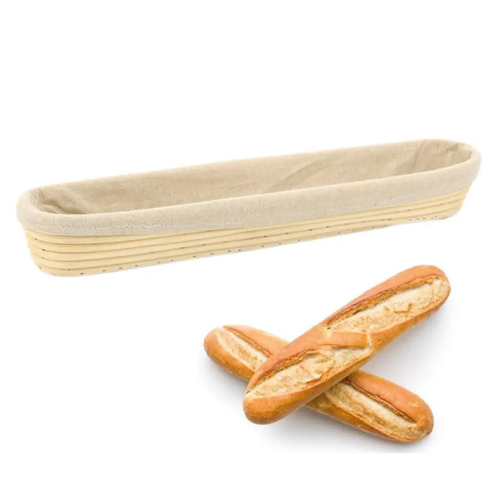 Breadboard Proofing Baskets - Rattan Banneton Dough