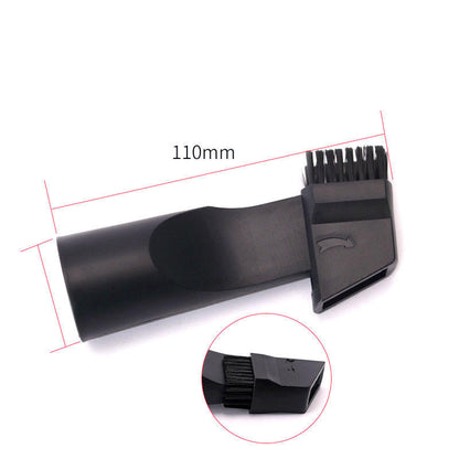 Brush Head Sucker Set Flat Nozzle Suction T-brush 2 In 1