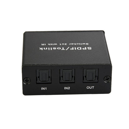 Newkeng NK-L21 SPDIF/ToslinK Video Switcher 2x1 with IR