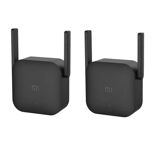 2Pcs [English Version] Xiaomi Pro 300M Wireless WiFi Repeater WiFi Extender Amplifer With EU Plug