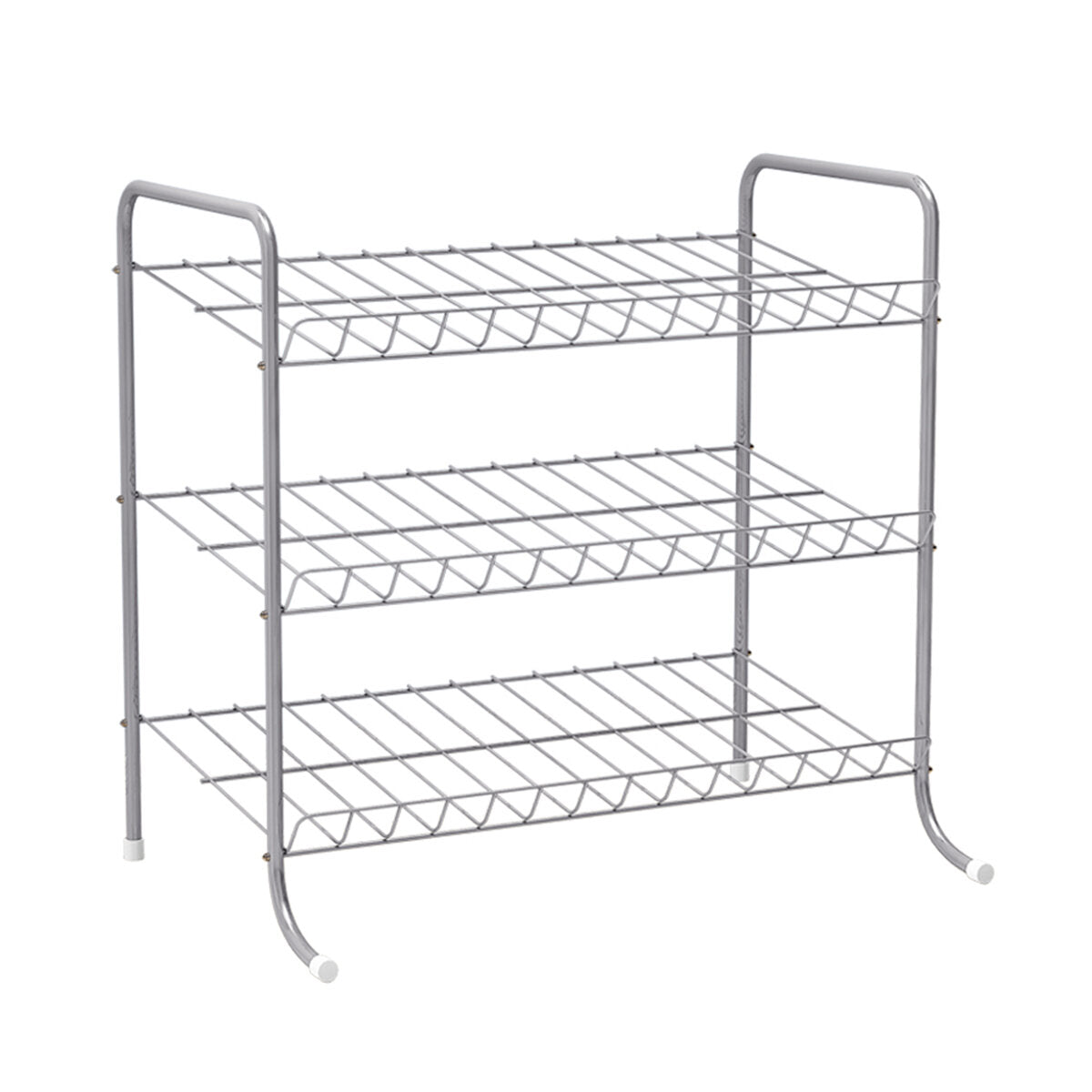 Cabinet Rack Storage Shelf Shoe Racks Organizer Stand Metal