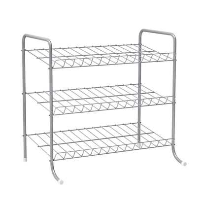 Cabinet Rack Storage Shelf Shoe Racks Organizer Stand Metal