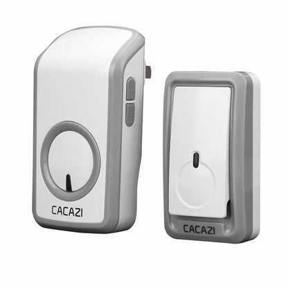Cacazi Wireless Doorbell Ac 110-220v Ultra Long Distance