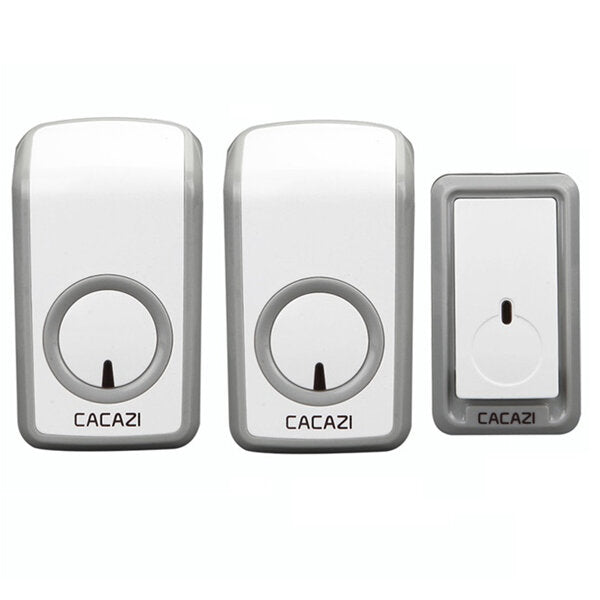 Cacazi Wireless Doorbell Ac 110-220v Ultra Long Distance