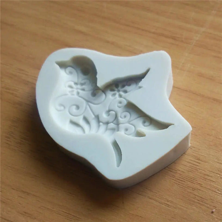 Cake Tools New Peace Dove Silicone Chocolate Handmade Fondant Mold Crafts Mould VORDEO