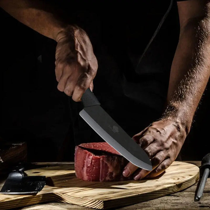 Ceramic Knives Set: Chef Utility Slicer Peeler Blade