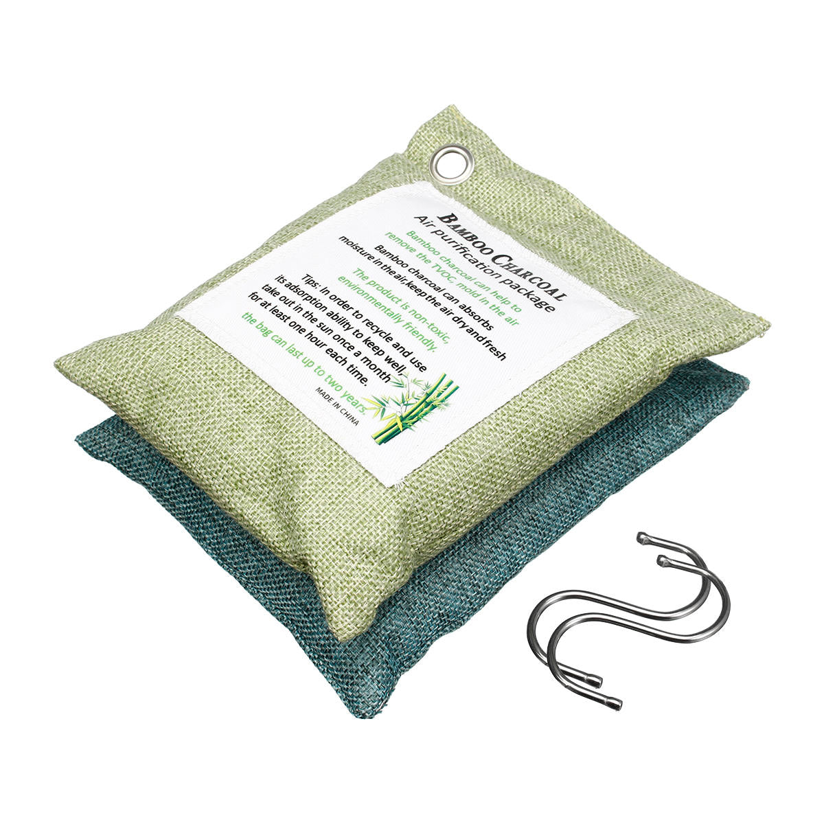 Charcoal Bags Natural Odor Bamboo Air Purifier Cars Closet