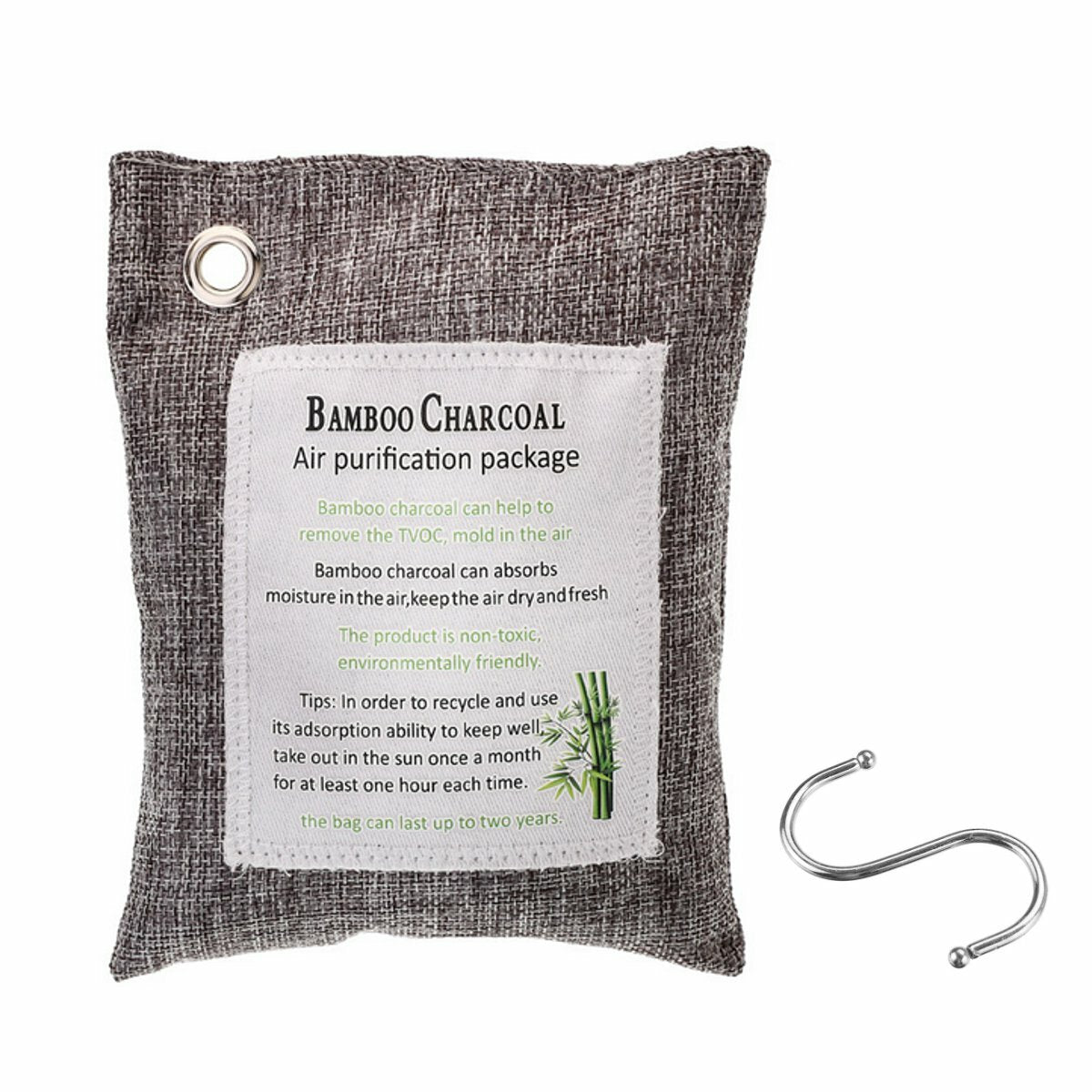 Charcoal Bags Natural Odor Bamboo Air Purifier Cars Closet