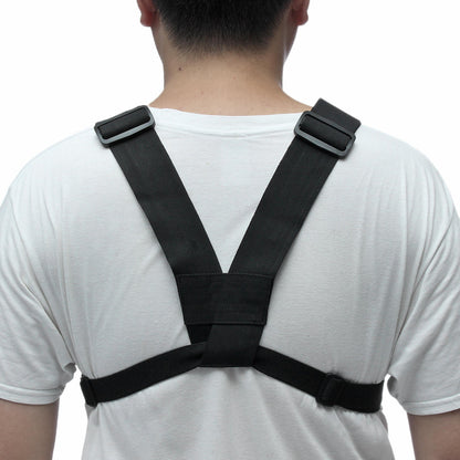 Chest 3 Pocket Harness Nylon Bag Pack Backpack Holster For