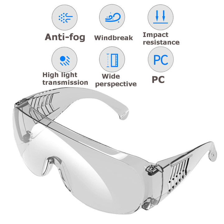 Children Adult Safety Goggles Anti Fog Dust Splash-proof
