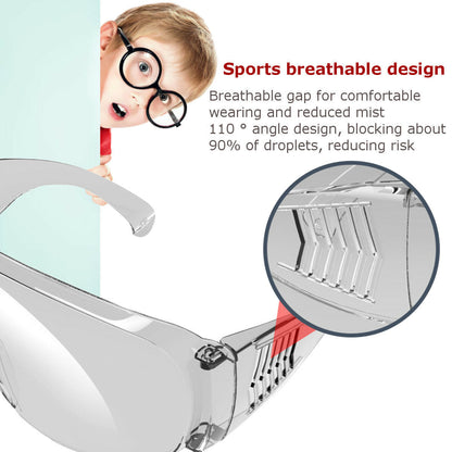 Children Adult Safety Goggles Anti Fog Dust Splash-proof