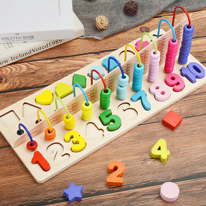Children’s Mathematics Teaching Aid Abacus Computing Frame