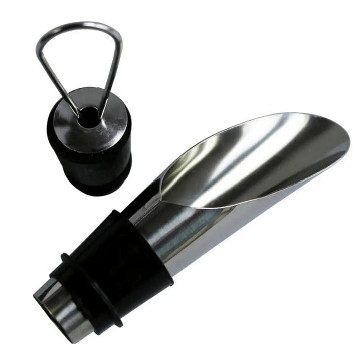 Circle Joy Stainless Steel Pourer: Fast Wine Decanter Kit
