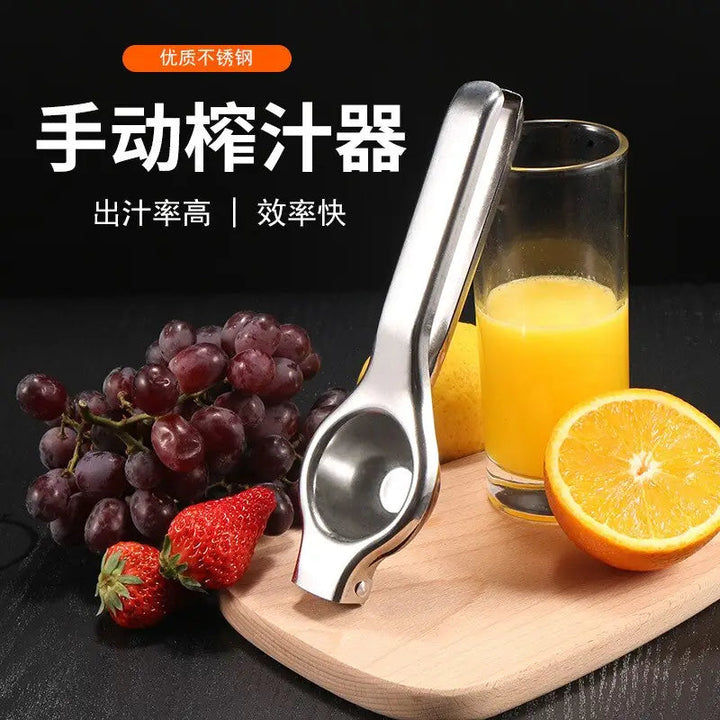 Citrus Lemon Press Juicer: Stainless Steel Squeeze Tool