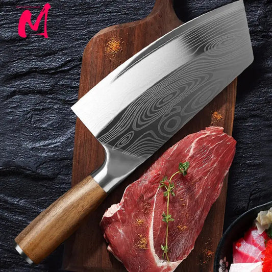 Cleaver Chef Knife Stainless Steel