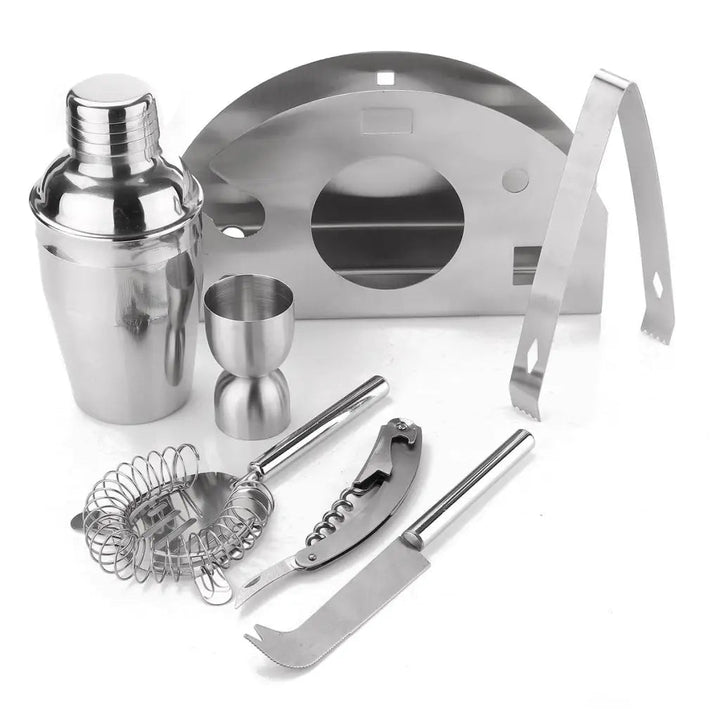 Cocktail Shaker Mixer Sets - Stainless Steel Bartender Kit