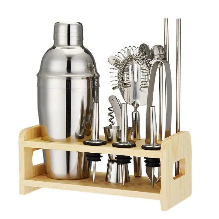 Cocktail Shaker Set Professional Bar Stainless Steel