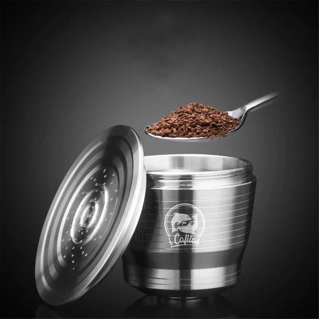 Coffee Capsule Stainless Filter: Reusable Kit For Nespresso