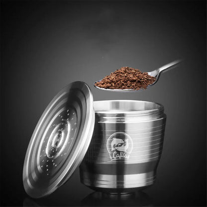 Coffee Capsule Stainless Filter: Reusable Kit For Nespresso