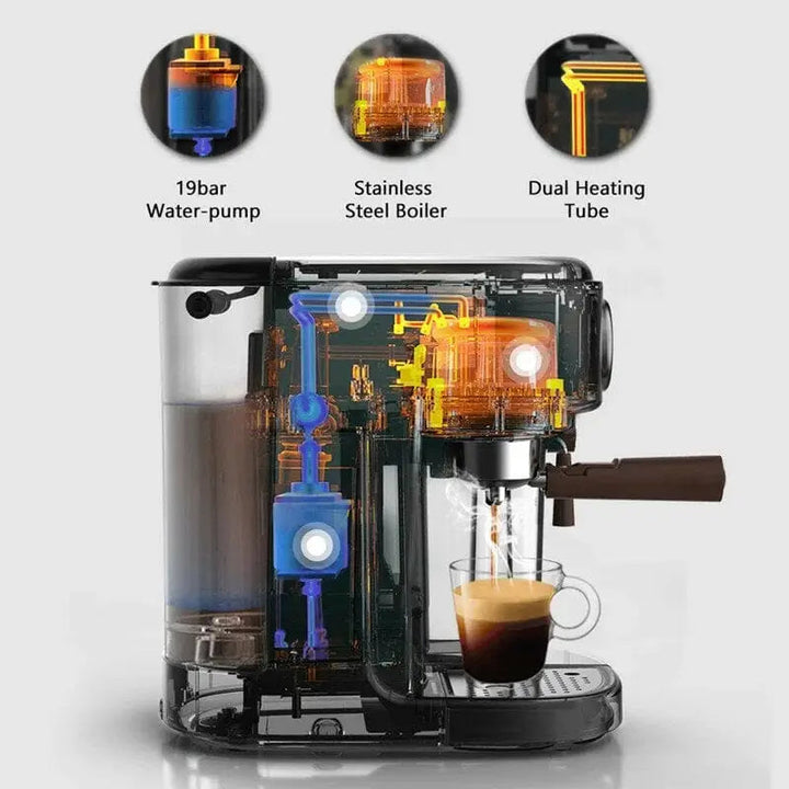 Coffee Machine | Espresso Cappuccino Latte Maker