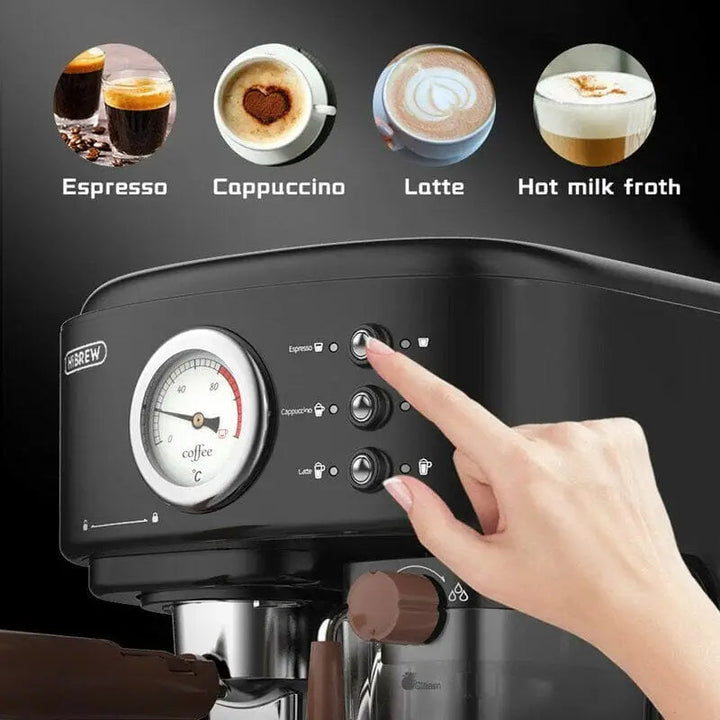Coffee Machine | Espresso Cappuccino Latte Maker