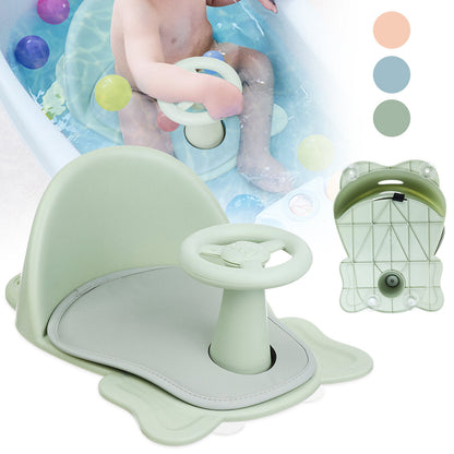 Comfortable Baby Bath Tub Ring Seat Infant Toddler Kids