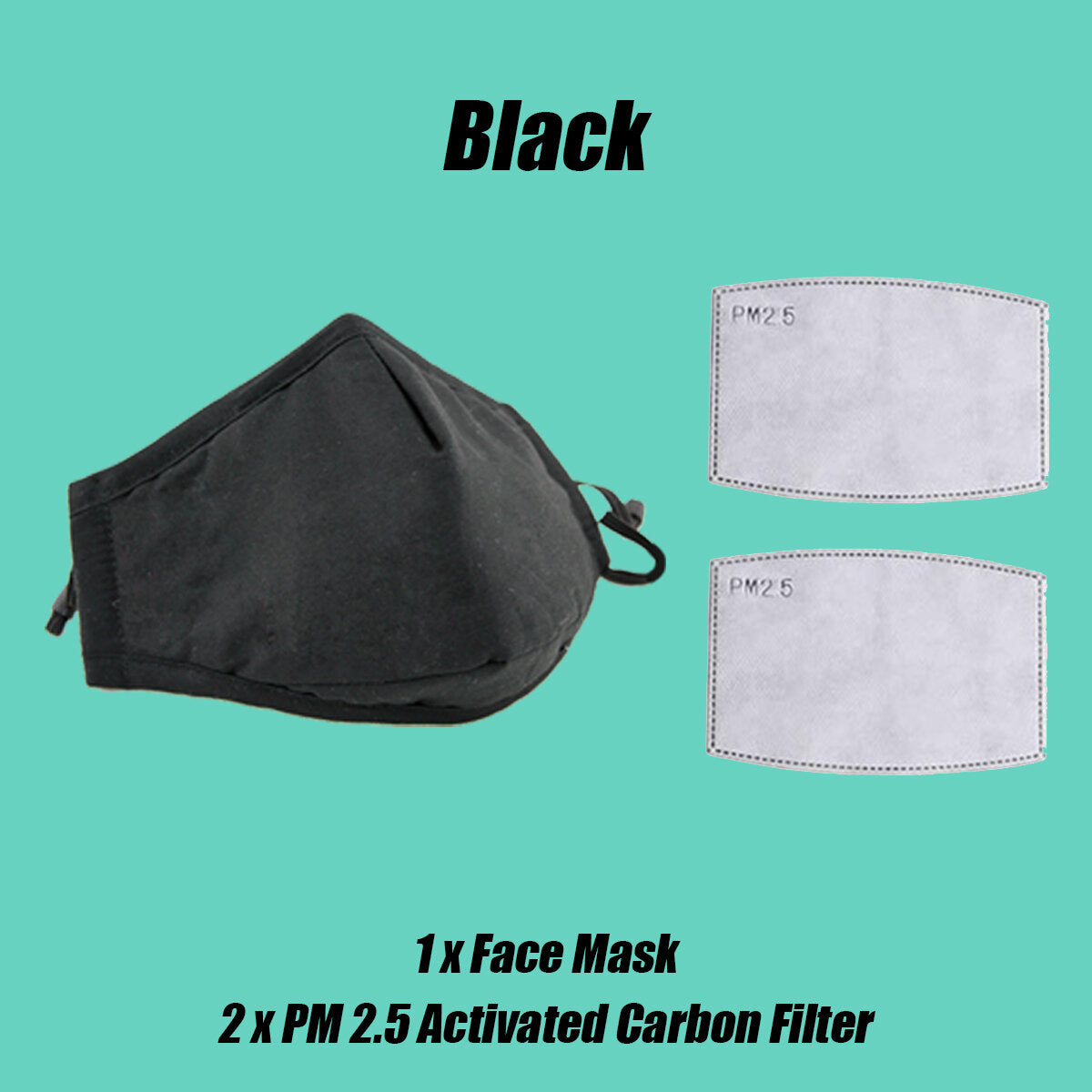 Cotton Anti-dust Face Mask Cover Reusable Pm2.5 Respirator