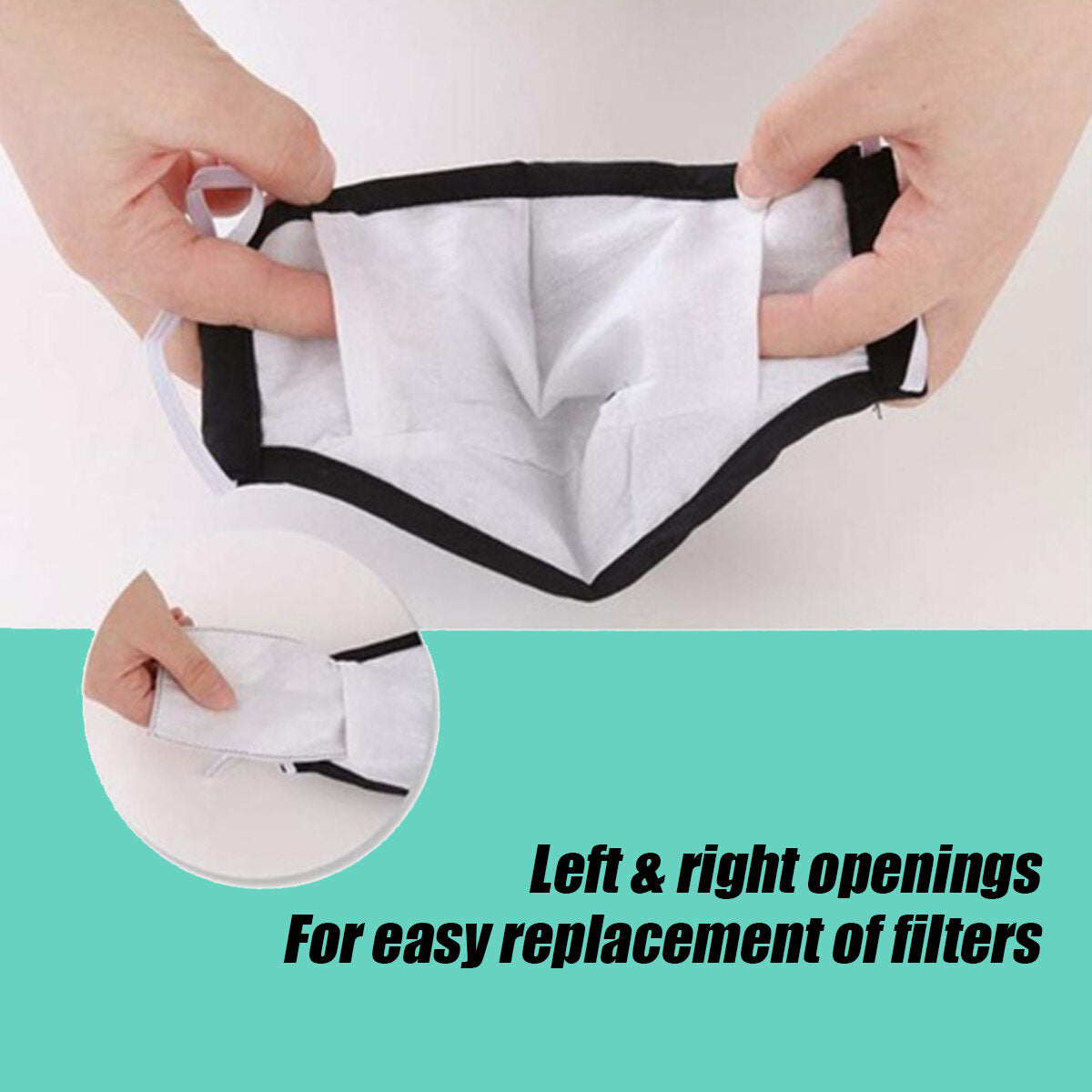 Cotton Anti-dust Face Mask Cover Reusable Pm2.5 Respirator