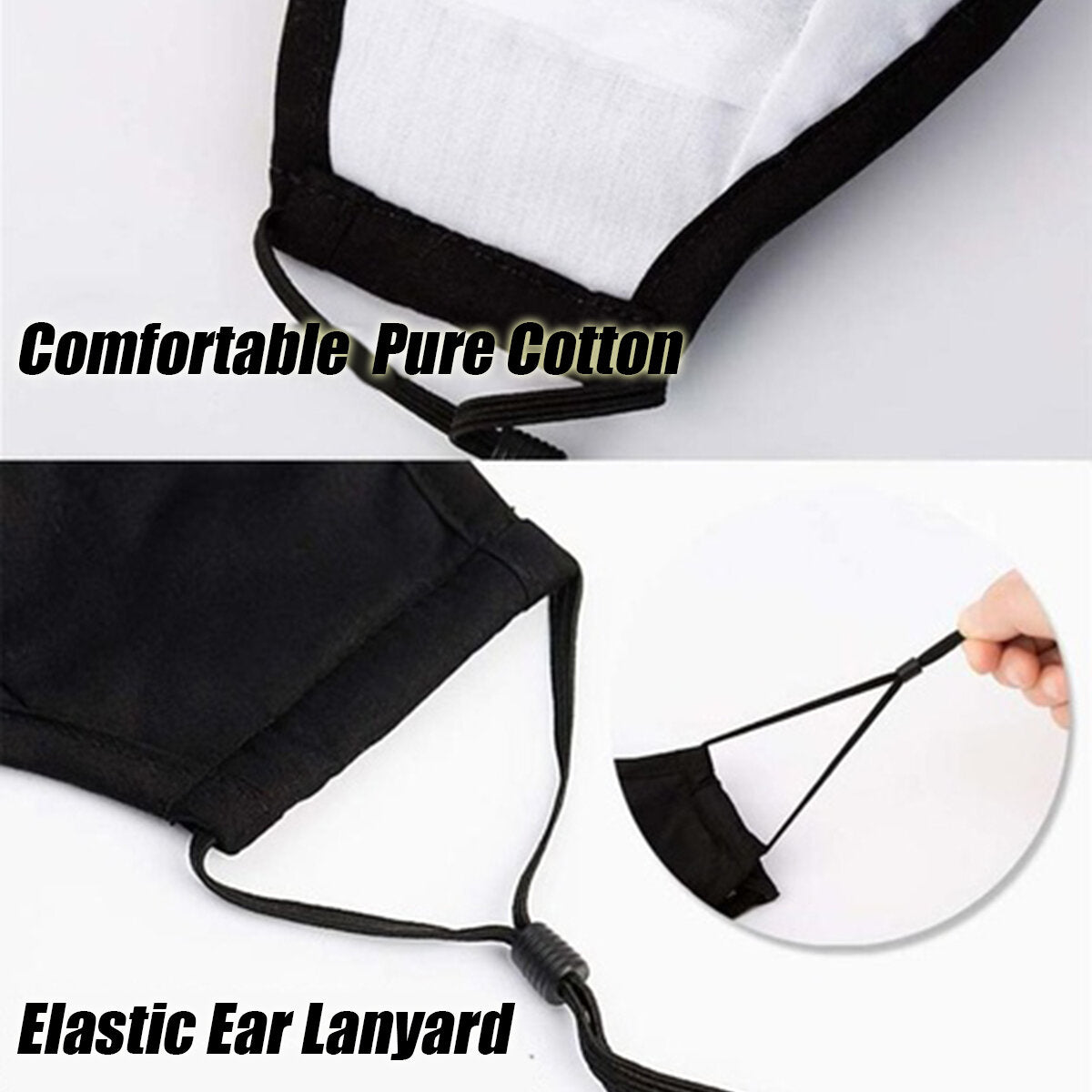 Cotton Anti-dust Face Mask Cover Reusable Pm2.5 Respirator