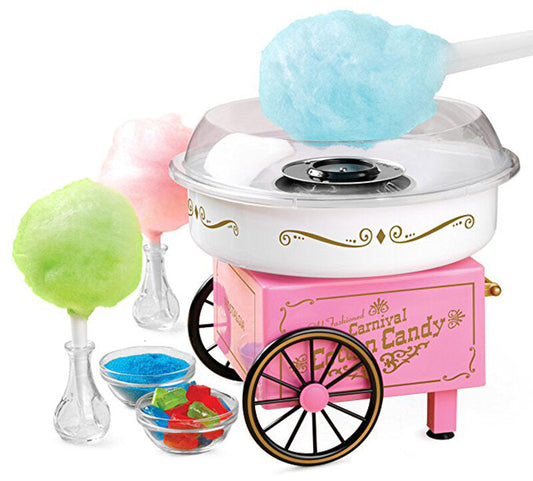 Cotton Candy Maker Machine Nostalgia Diy Sugar For Kids Gift
