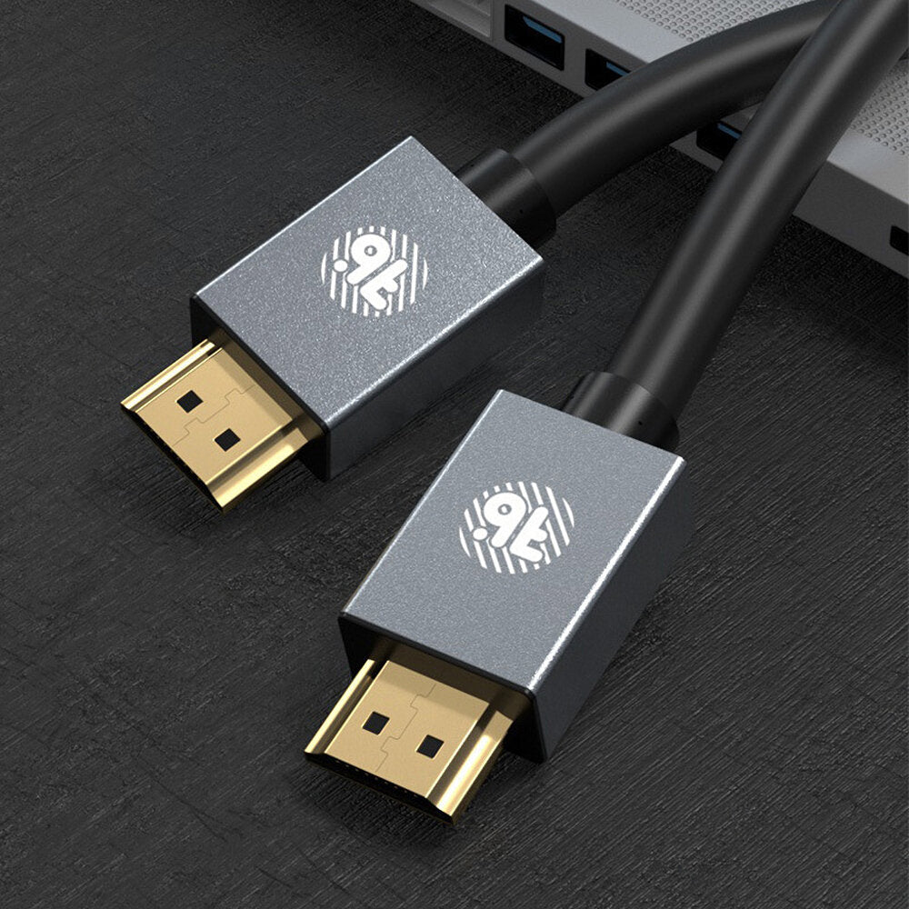 BAYNAST HDMI2.0 Cable HDMI to HDMI HD Connectors 4K 3D Visual Effect 18Gbps Display Video Cable JQB-418