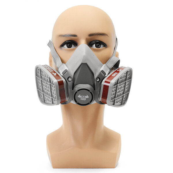 Daniu 6200 Double Gas Mask Protection Filter Chemical Half
