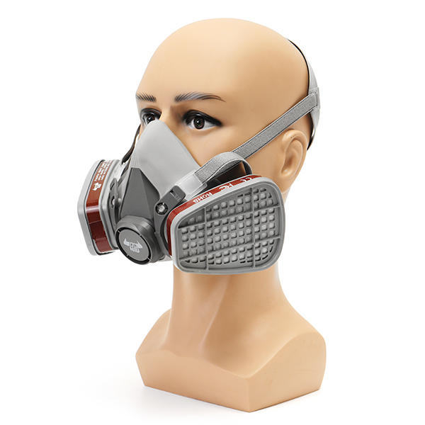 Daniu 6200 Double Gas Mask Protection Filter Chemical Half
