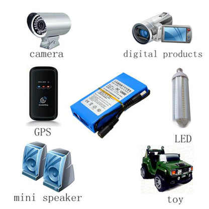Dc 12v 8000mah Super Rechargeable Portable Lithium - Ion