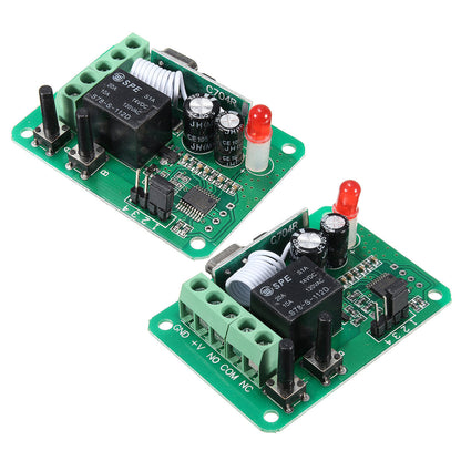 Dc12v 1ch 315/433mhz Wireless Time Delay Relay Rf Remote